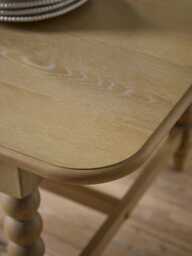 Namur Extendable Rectangle Dining Table - 6 to 8 Seater - thumbnail 2