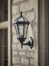 Bevelled Glass Outdoor Wall Light