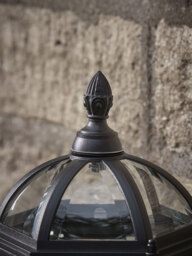 Bevelled Glass Outdoor Wall Light - thumbnail 3