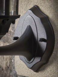 Bevelled Glass Outdoor Wall Light - thumbnail 5