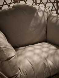 Teardrop Hanging Chair - Neutral - thumbnail 2