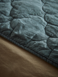 Quilted Bedspread - Indigo - thumbnail 3