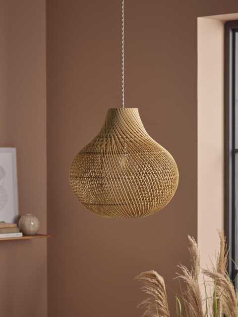Teardrop Rattan Shade - image 1
