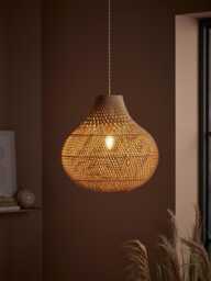 Teardrop Rattan Shade - thumbnail 2