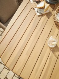 Extendable Acacia Dining Table - thumbnail 4