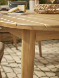Extendable Acacia Dining Table - thumbnail 3