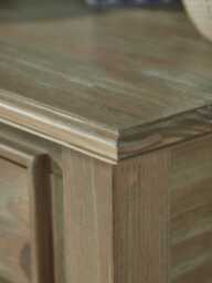 Camille Dressing Table - Limewashed - thumbnail 2