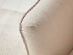 Umea Love Seat - Soft Eau De Nil Wide Cotton Stripe - thumbnail 4