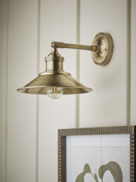 Antique Brass Wall Light