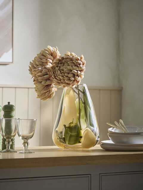 Multicoloured Glass Vase - image 1