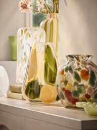 Multicoloured Glass Vase - thumbnail 5