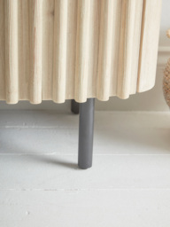 Reeded Wood Sideboard - thumbnail 5