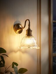 Flower Glass Wall Light - thumbnail 2