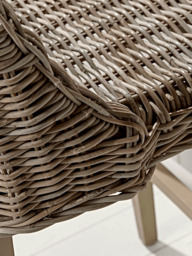 Round Rattan Counter Stool - thumbnail 4