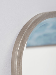 Burnished Silver Full Length Mirror - thumbnail 3