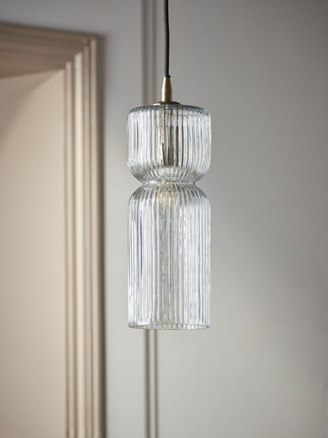 Ariane Glass Pendant - Clear - image 1