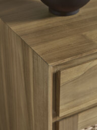 Woven Teak Sideboard - thumbnail 3