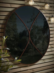 Outdoor Geometric Wall Mirror - thumbnail 2