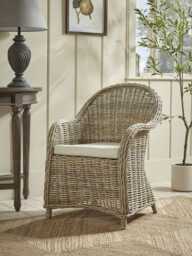 Woven Rattan Occasional Chair - thumbnail 5