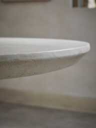 Travertine Round Dining Table - 4 Seater - thumbnail 4