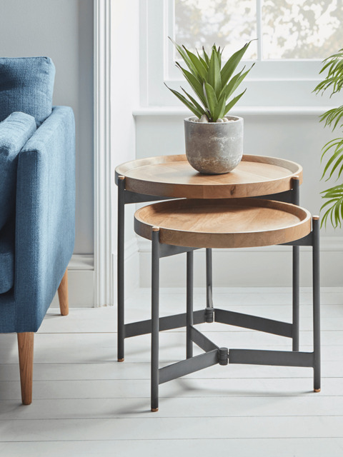 Two Arbour Nesting Tables - image 1