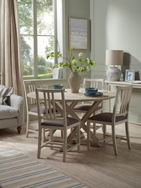 Herning Round Dining Table - 4 Seater - image 1