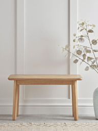 Oslo Oak Petite Bench