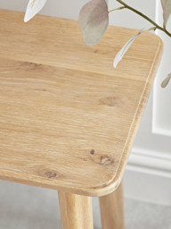 Oslo Oak Petite Bench - thumbnail 4