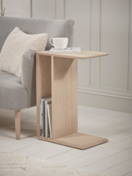Chevron Oak Sofa Table - thumbnail 3