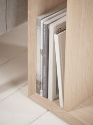 Chevron Oak Sofa Table - thumbnail 5