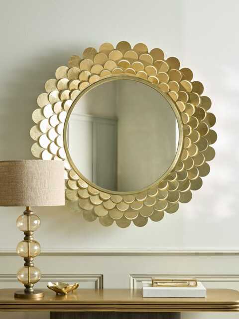 Layered Crescent Mirror - image 1