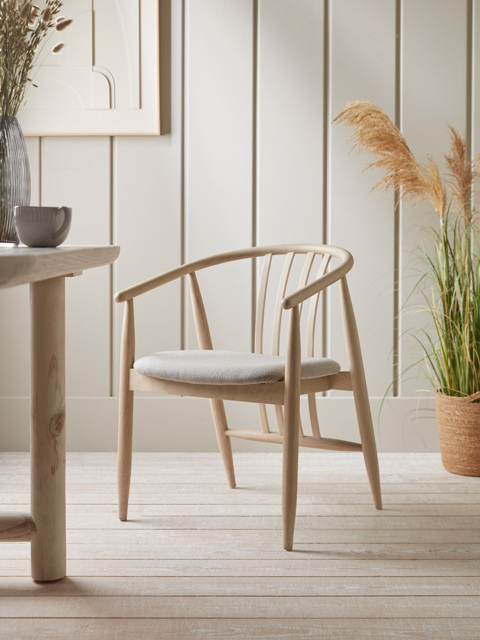 Inara Wooden Dining Chair - image 1