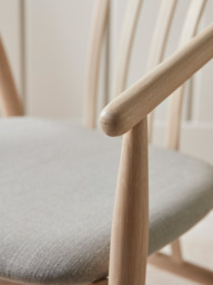 Inara Wooden Dining Chair - thumbnail 2