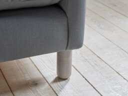 Edmonton Love Seat - Soft Blush Herringbone - thumbnail 5