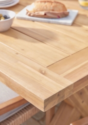 Positano Cross Legged Dining Table - thumbnail 4