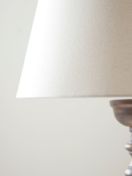 Greywash Turned Floor Lamp - thumbnail 3