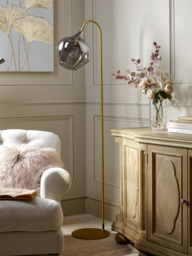 Bell Floor Lamp - Brass - thumbnail 1