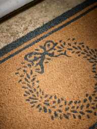 Festive Wreath Doormat - thumbnail 2