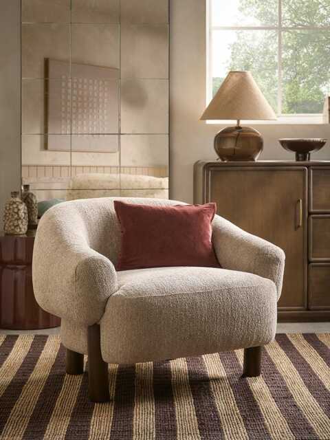 Tores Armchair - Mink - image 1