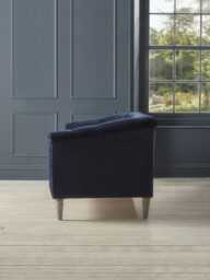 Kemi Three Seater Sofa - Laurel Opulent Cotton Velvet - thumbnail 4