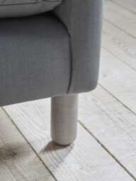 Edmonton Love Seat - Chalk Velvet - thumbnail 2