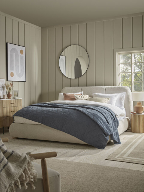 Boucle Bed - King Size - image 1