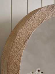 Arched Full Length Shelf Mirror - thumbnail 3