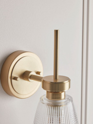 Textured Glass Wall Light - thumbnail 5