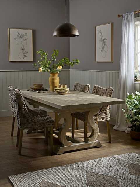 Coimbra Rectangle Dining Table - 6 Seater - image 1