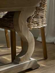 Coimbra Rectangle Dining Table - 6 Seater - thumbnail 2