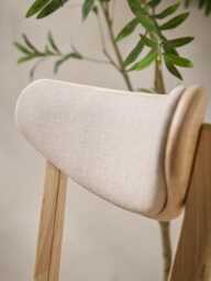 Reina Light Oak Dining Chair - Set of 2 - thumbnail 4