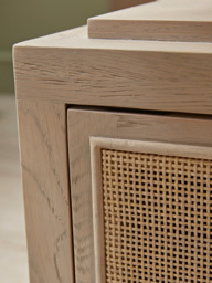 Wicker Bedside Table - thumbnail 4