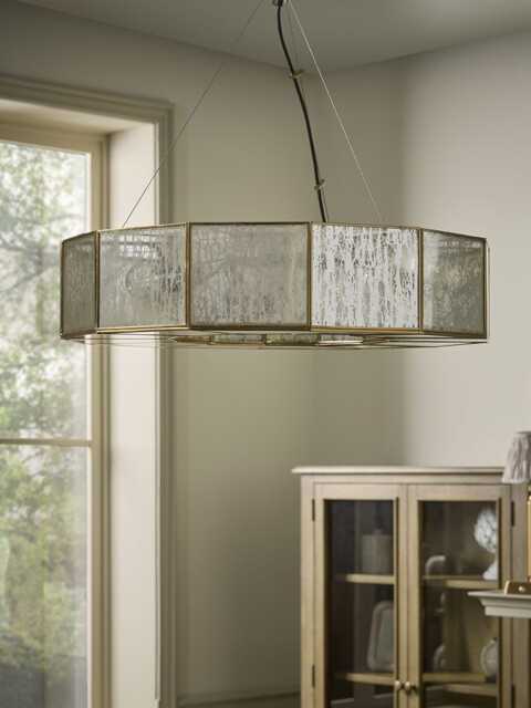 Amira Mercury Glass Pendant - image 1