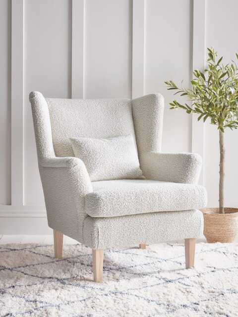 Trosa Armchair - Deep Cyan Opulent Cotton Velvet - image 1